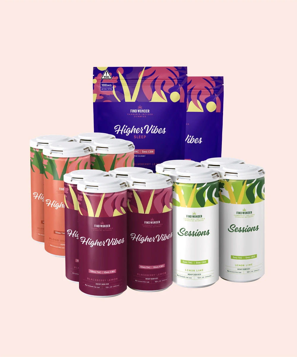 Find Wunder Beverages Relaxation Bundle Best Sales Price - Edibles