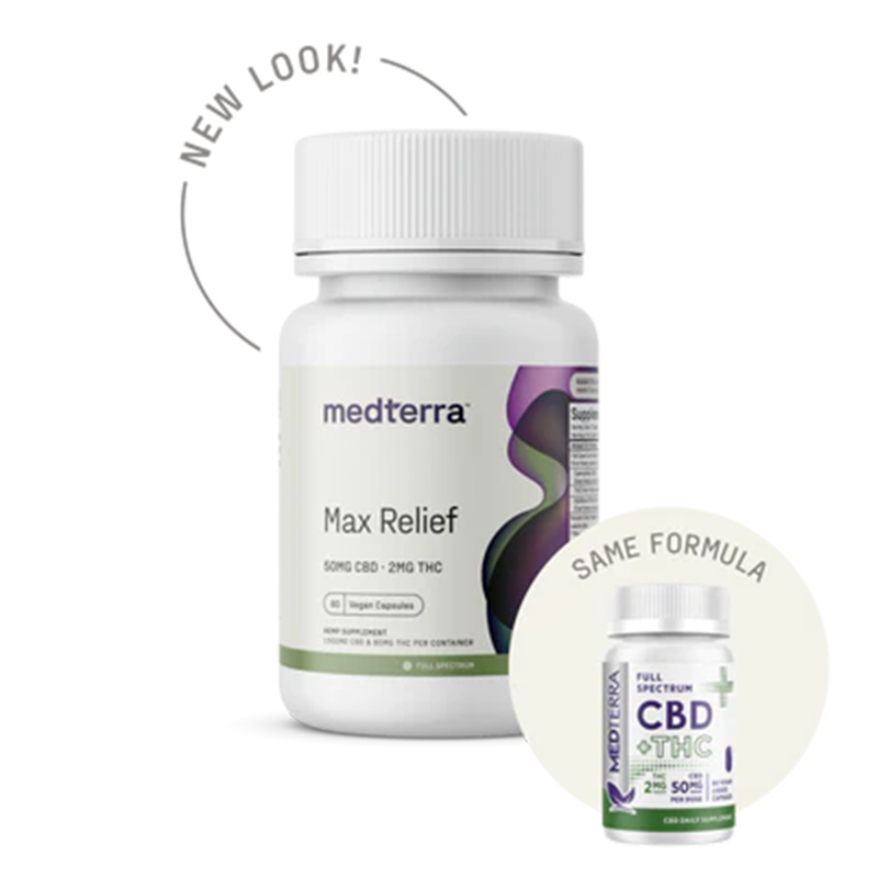 Full Spectrum CBD + Delta 9 THC Capsules β Medterra