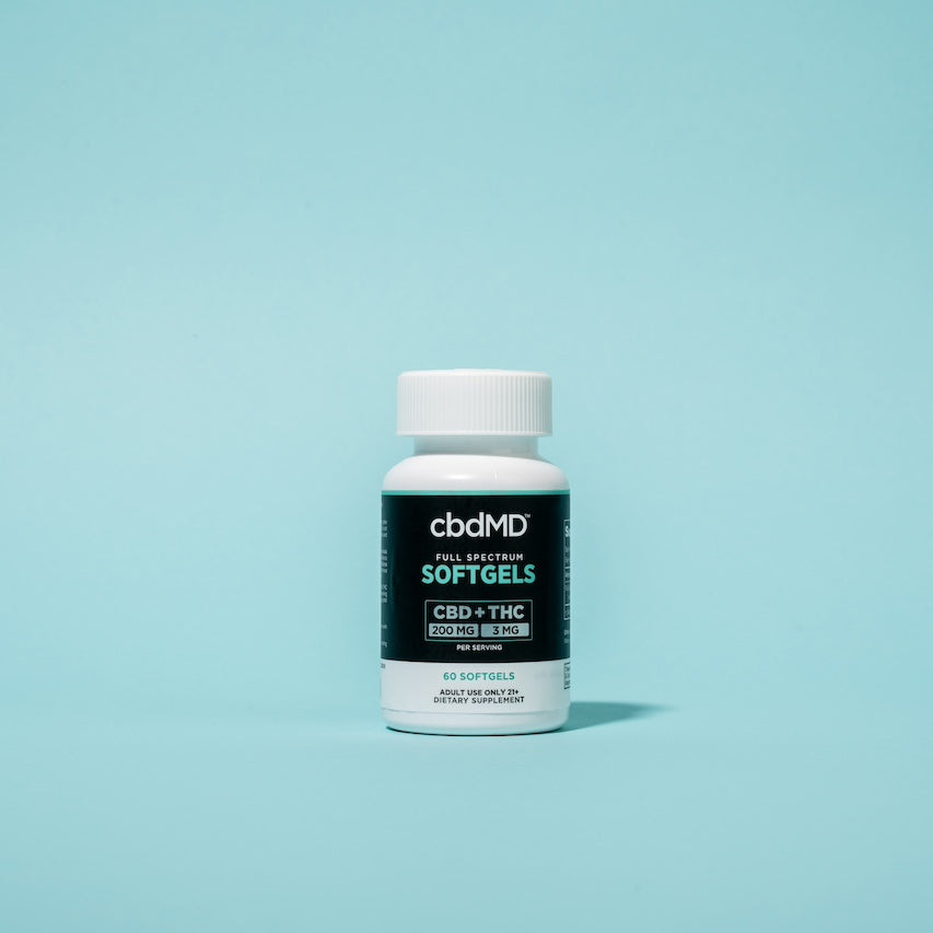 cbdMD Full Spectrum CBD Softgels