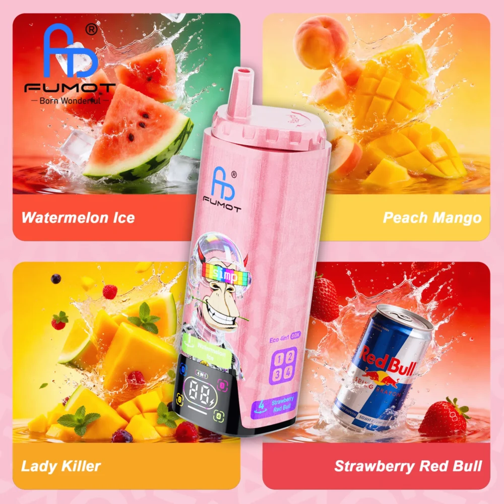 Fumot Eco 4-in-1 80K Disposable Vape 2%