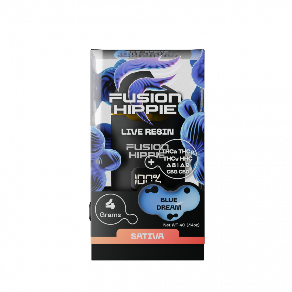 Fusion Hippie Live Resin Iso Blend 4G Disposable vape