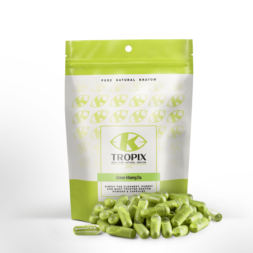 White Maeng Da capsules