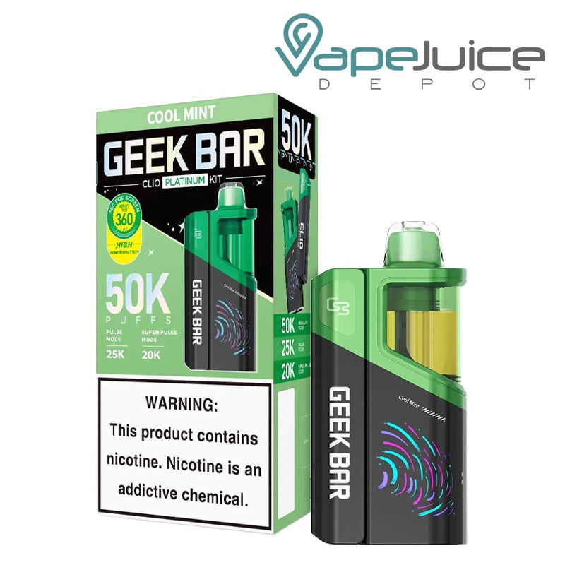 Geek Bar Clio Platinum 50K Disposable Kit