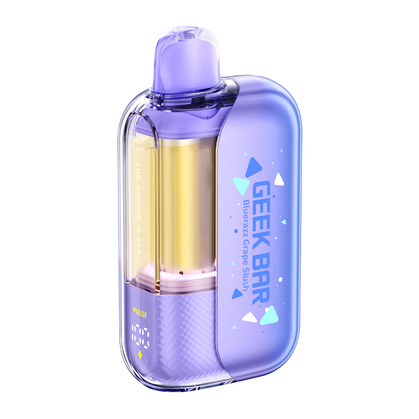 Blue Razz Grape Slush Geek Bar CLR 50K Best Sales Price - Disposables
