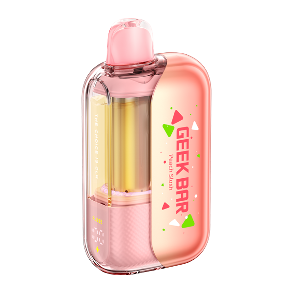 Peach Slush Geek Bar CLR 50K Best Sales Price - Disposables