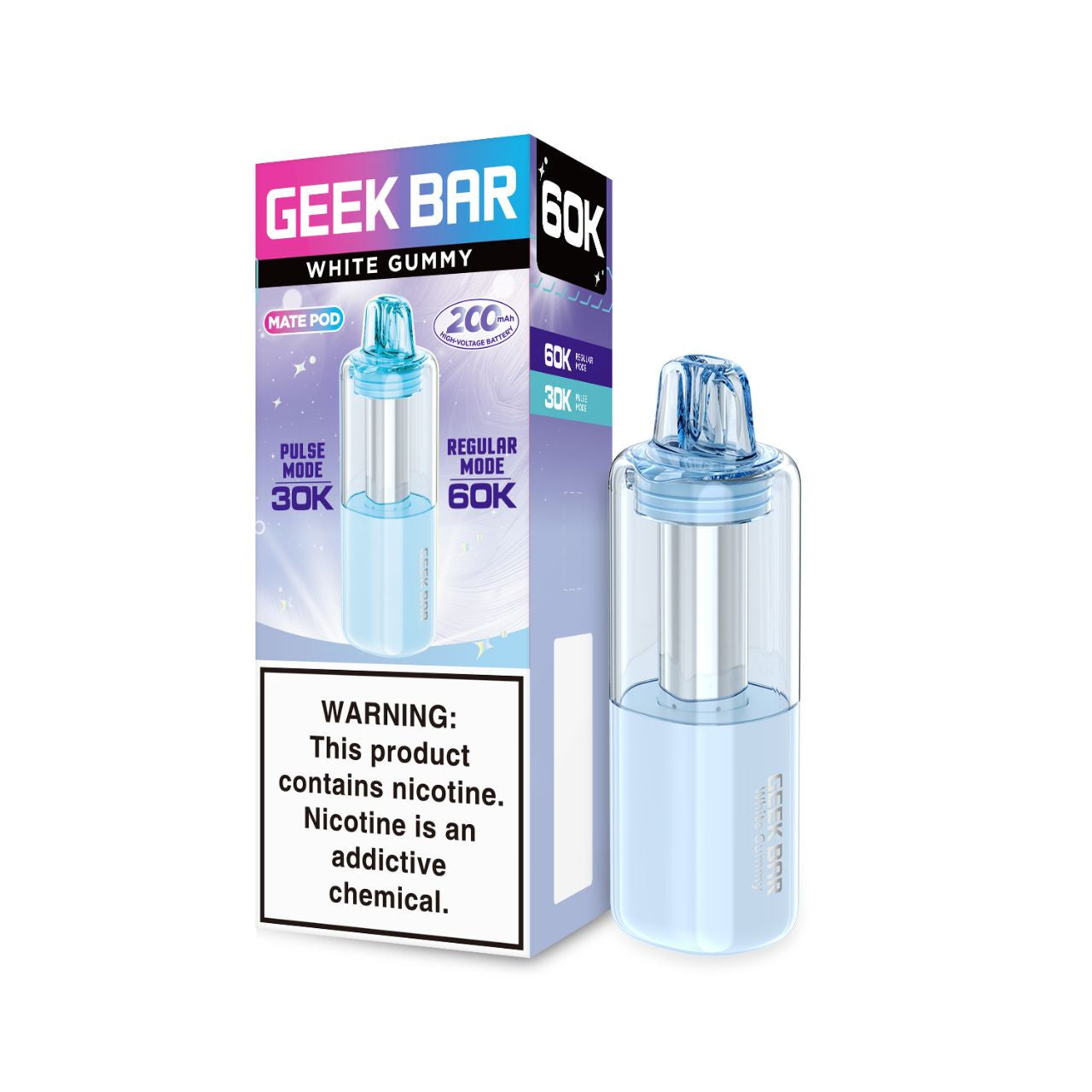Geek Bar Mate 60K Pre-filled Replacement Pod (Pack of 1)