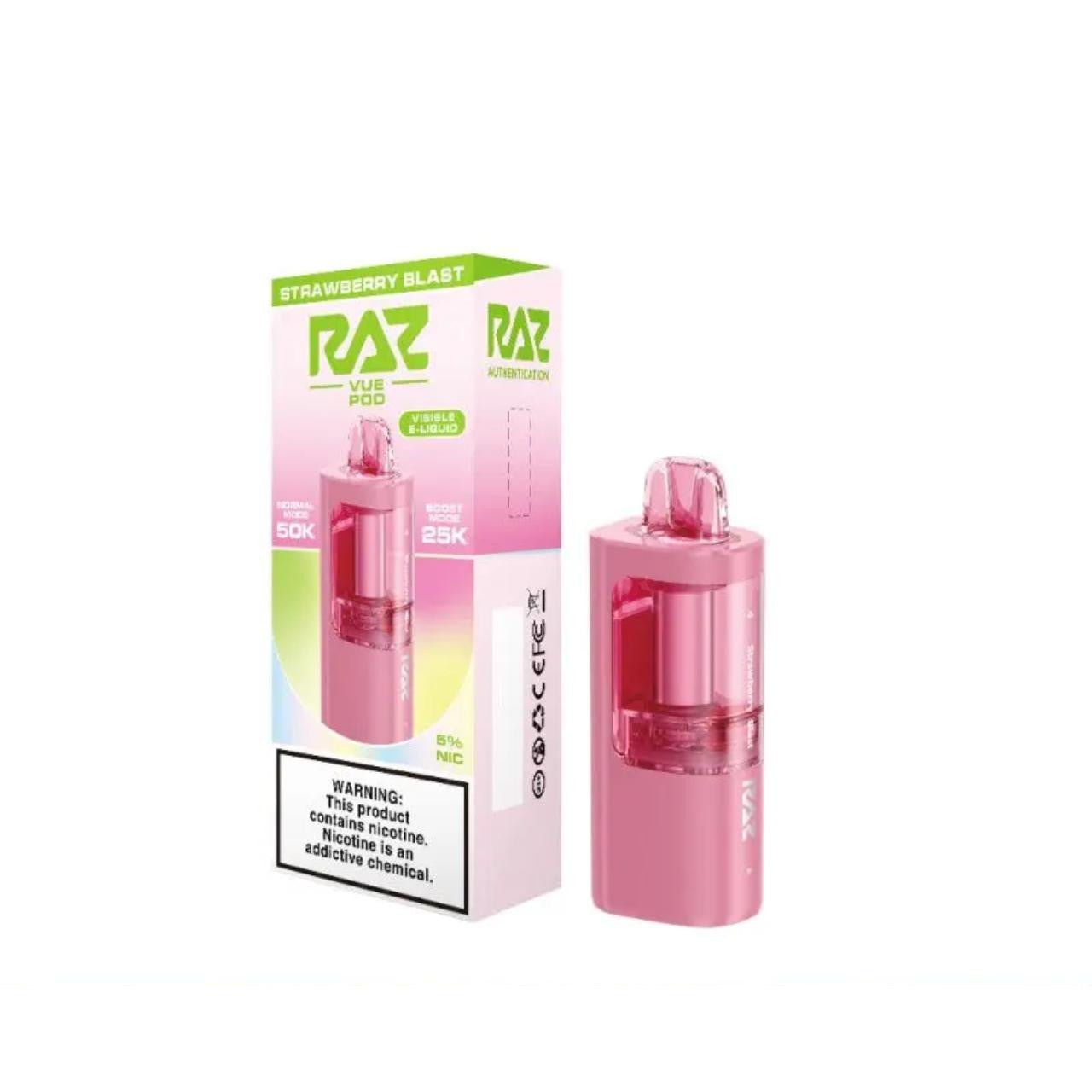 Raz VUE Pre-filled Replacement Pod (50000 Puffs)