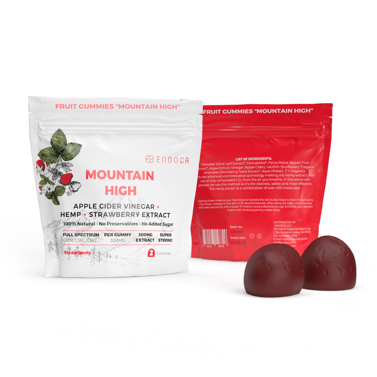 Endoca Mountain High Gummies 2pcs