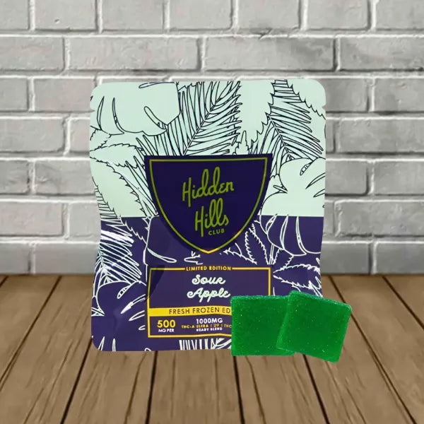 Hidden Hills Heady Blend Gummies 1000mg