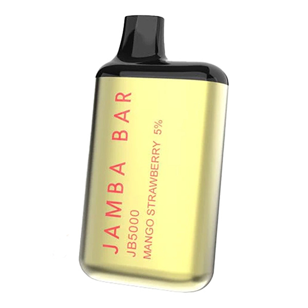 Jamba Bar JB5000 5000 Puffs Disposable Vape - Mango Strawberry Best Sales Price - Disposables
