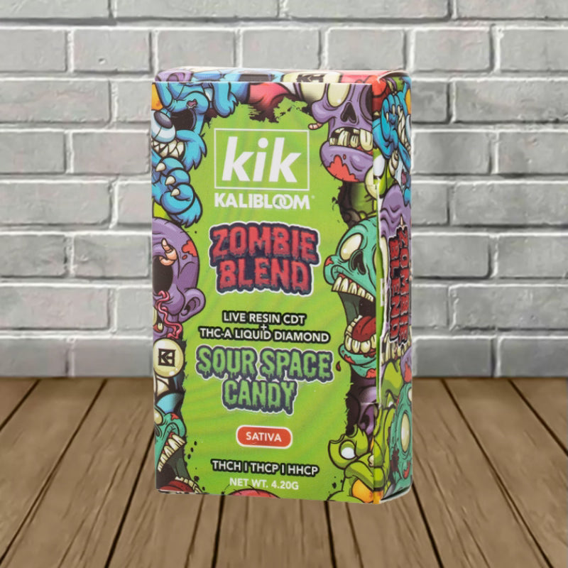 Kik Kalibloom Zombie Blend Live Resin THCa Disposable Vape 4.2g