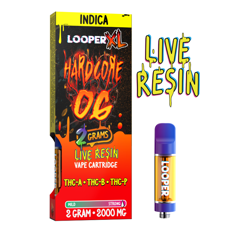 Looper XL Cartridge 2g: Hardcore OG Best Sales Price - Vape Cartridges