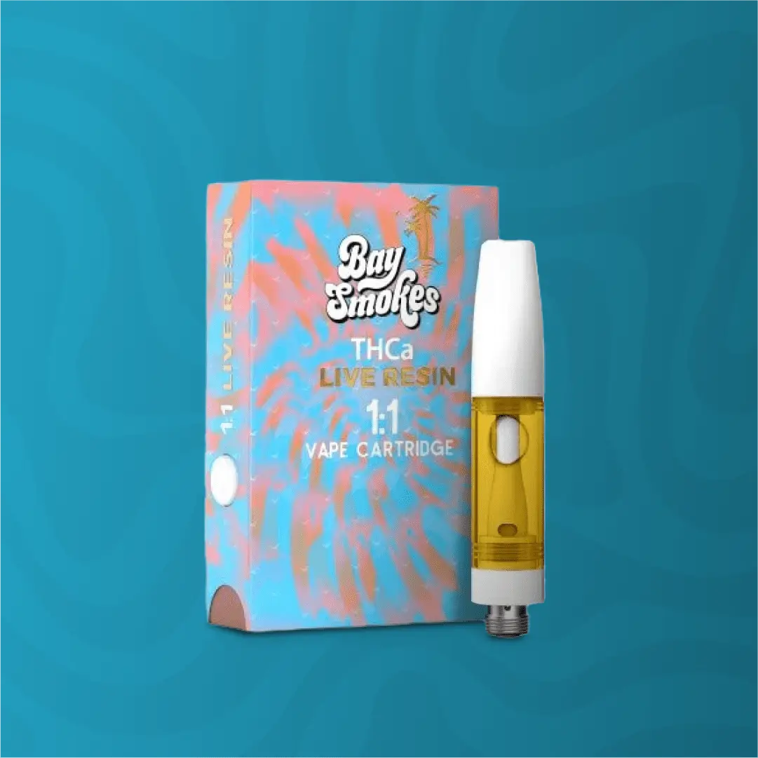 Bay Smokes Live Resin THCa Cart King Louis XIII