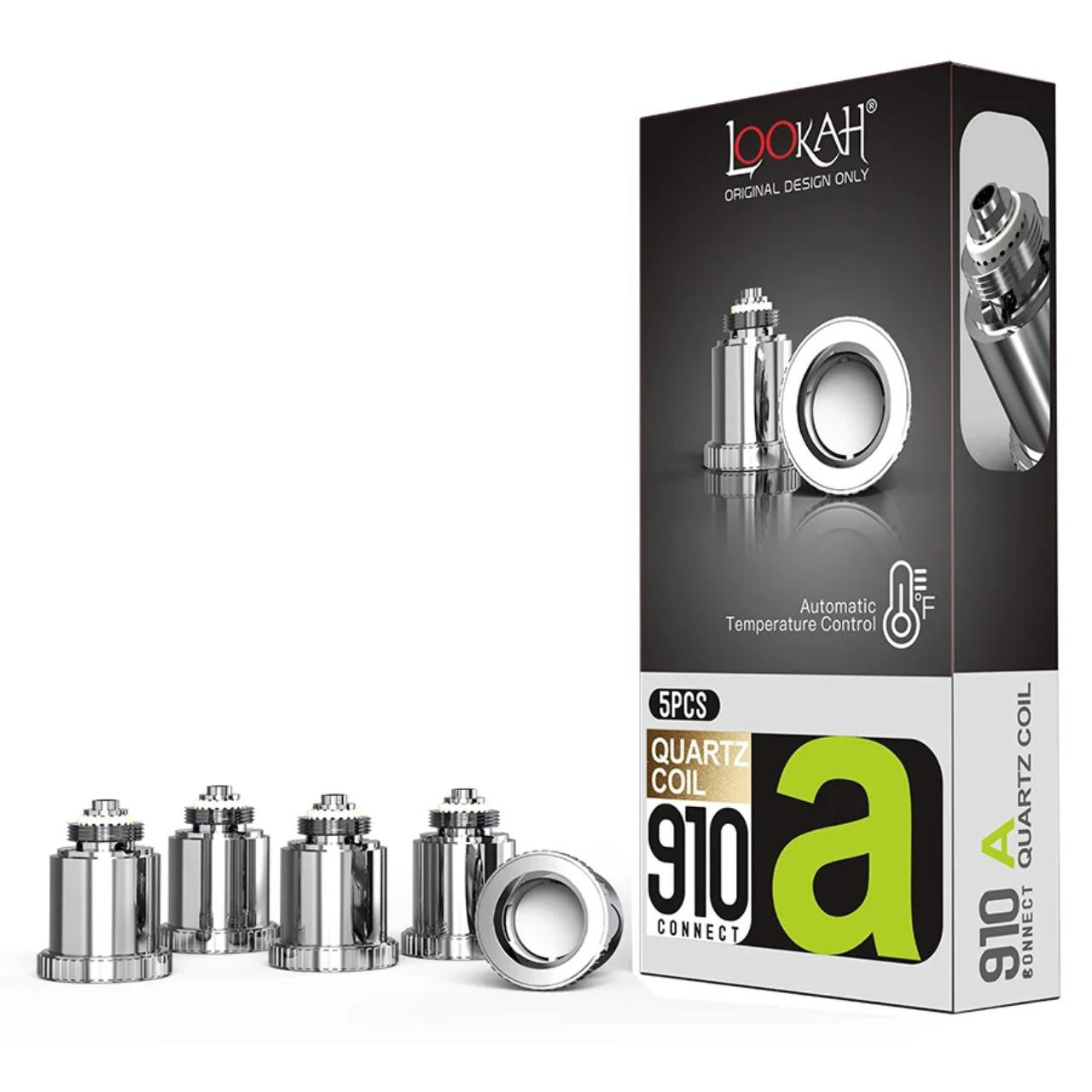 Lookah 910 Connect Quartz Dish Replacement Coils (Pack of 5)