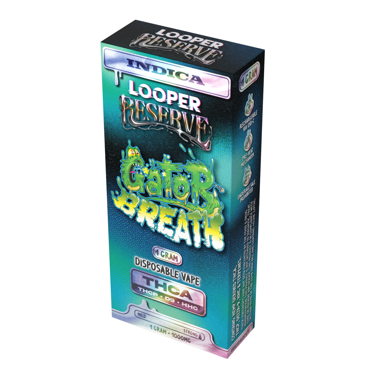 Looper Reserve 1G: Gator Breath Vape Pens