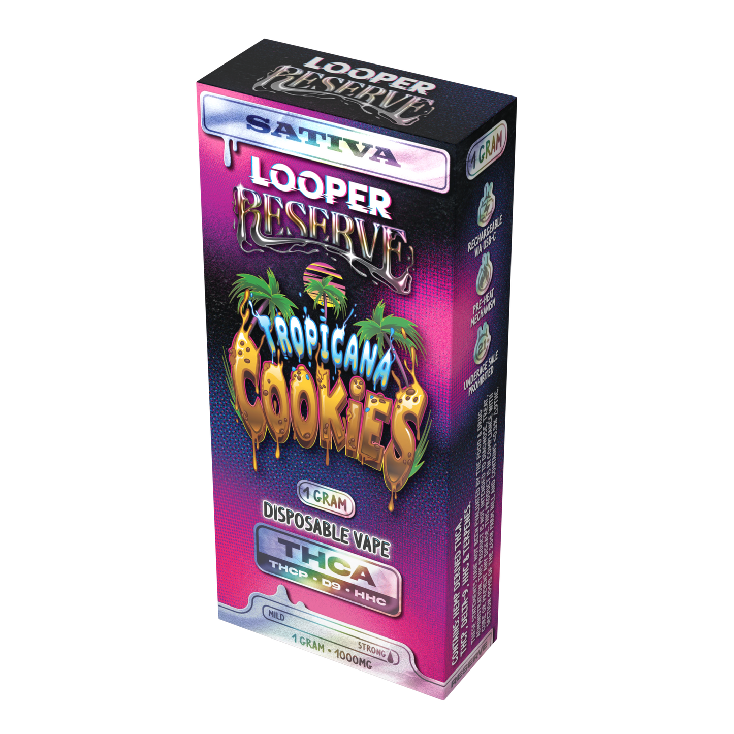 Looper Reserve 1G: Tropicana Cookies Vape Pens