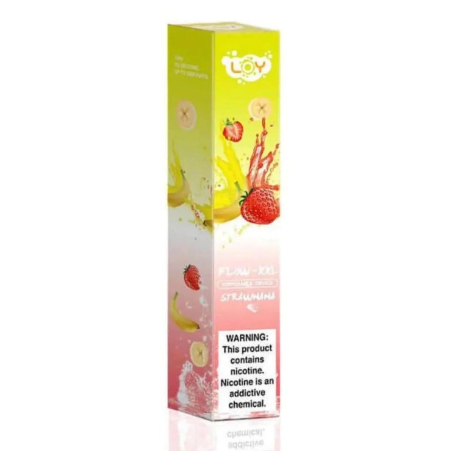 Loy Flow XXL Disposable 2400 Puffs - Strawnana (Strawberry Banana)