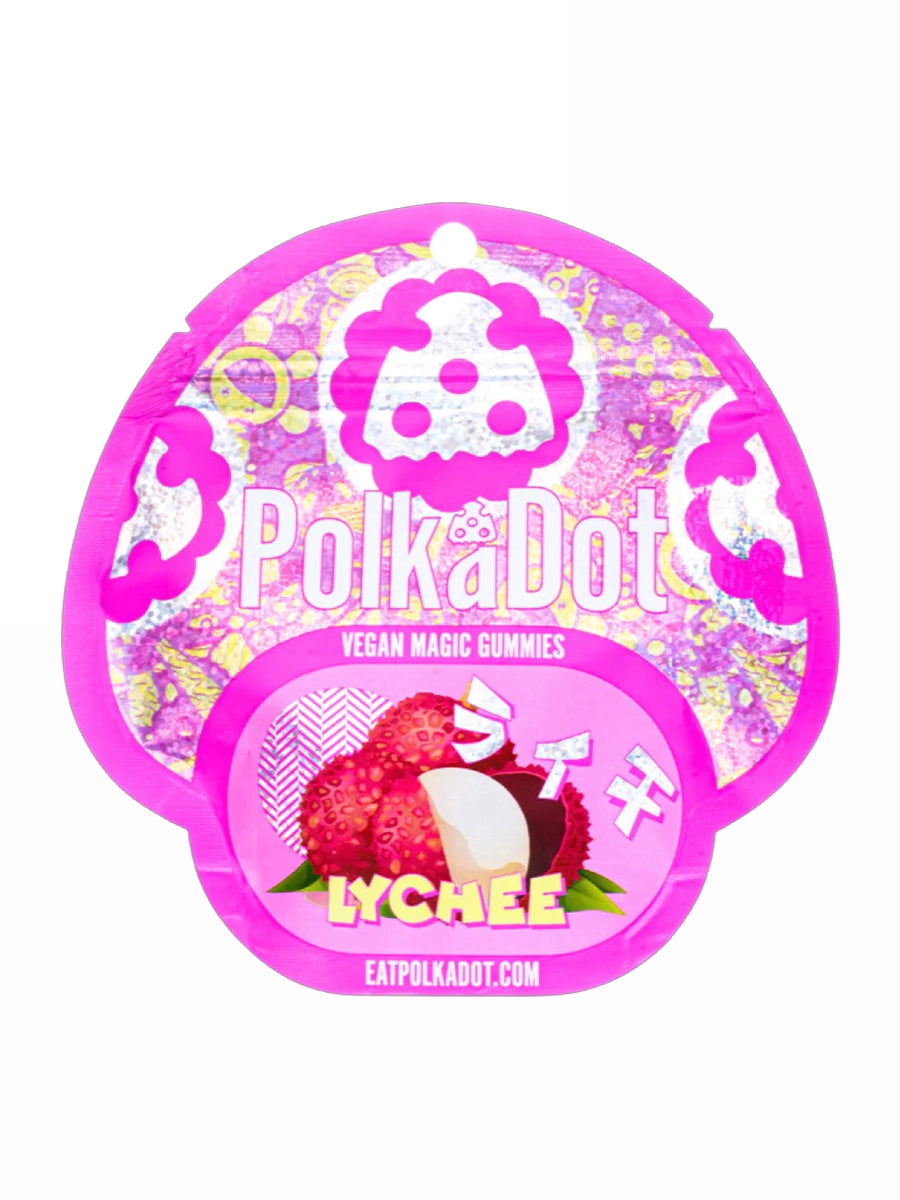 Lychee Polkadot Vegan Magic Gummies 4G Best Sales Price - Gummies