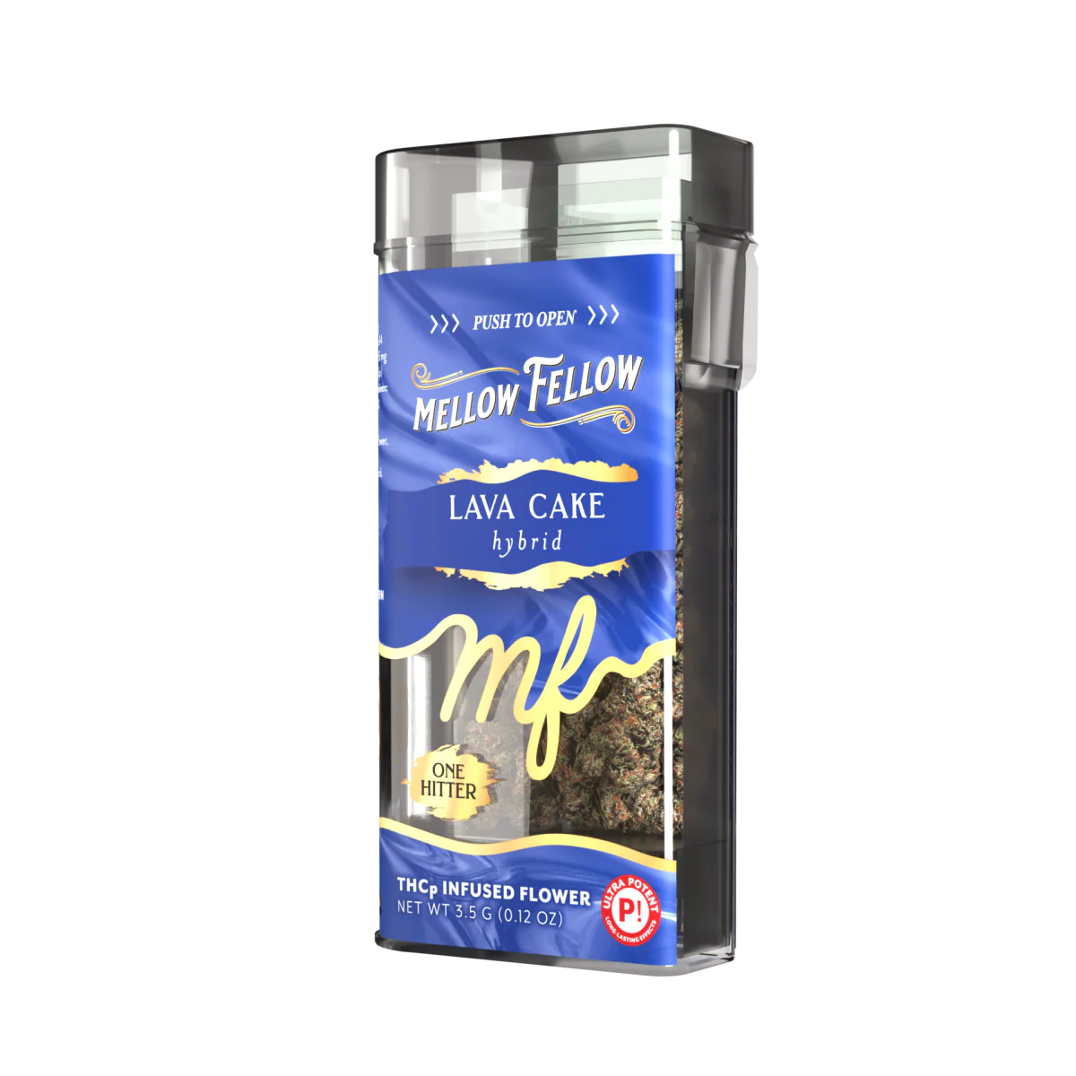 THCp 3.5g Infused Flower + One Hitter - Lava Cake (Hybrid)