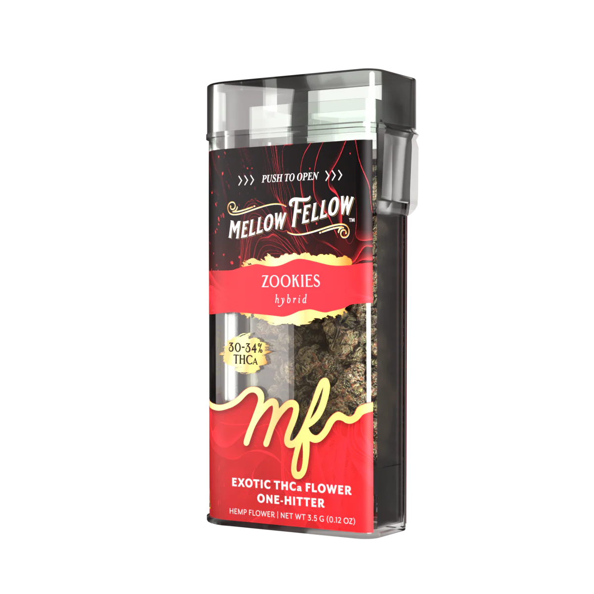 THCa 3.5g Exotic Flower + One Hitter - Zookies (Hybrid)