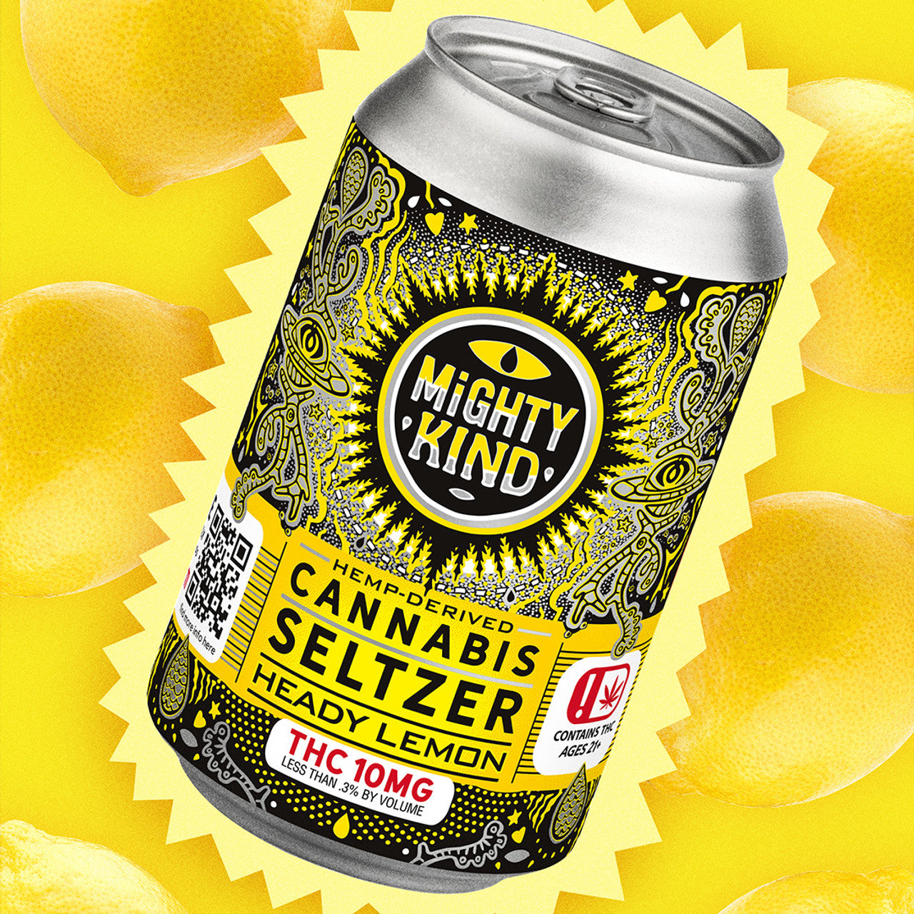 Mighty Kind Drinks: Heady Lemon 10mg Best Sales Price - Edibles
