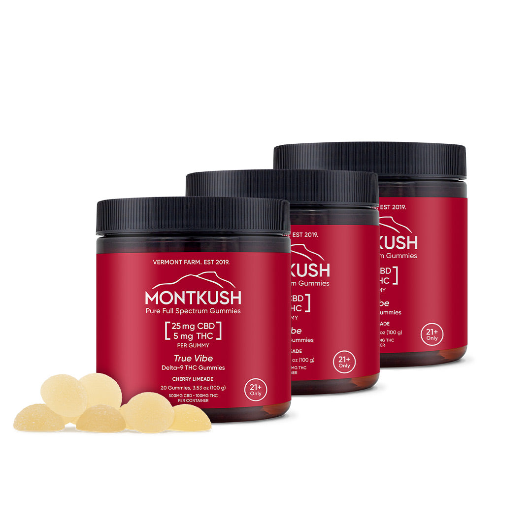 True Vibe Delta-9 THC Gummies - Cherry Limeade