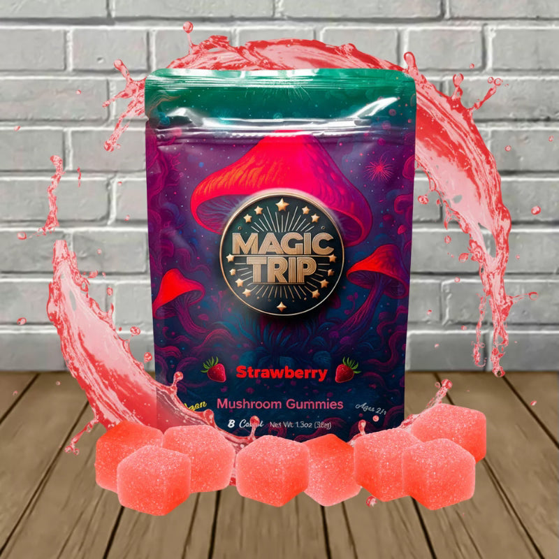 Magic Trip Magic Mushroom Vegan Gummies 8ct