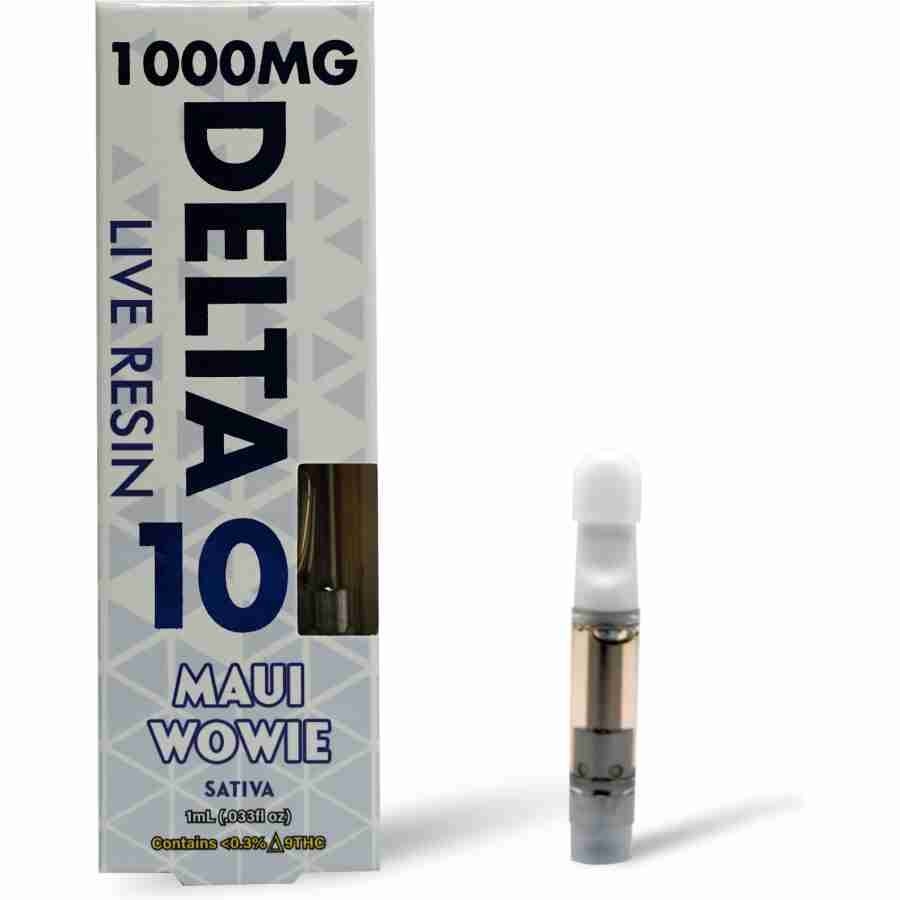 CannaXtra Maui Wowie Live Resin Delta 10 Cartridge (1g) Best Sales Price - Vape Cartridges