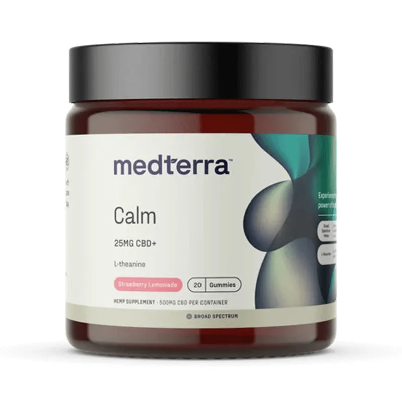 Calm CBD Gummies – Strawberry Lemonade – Medterra