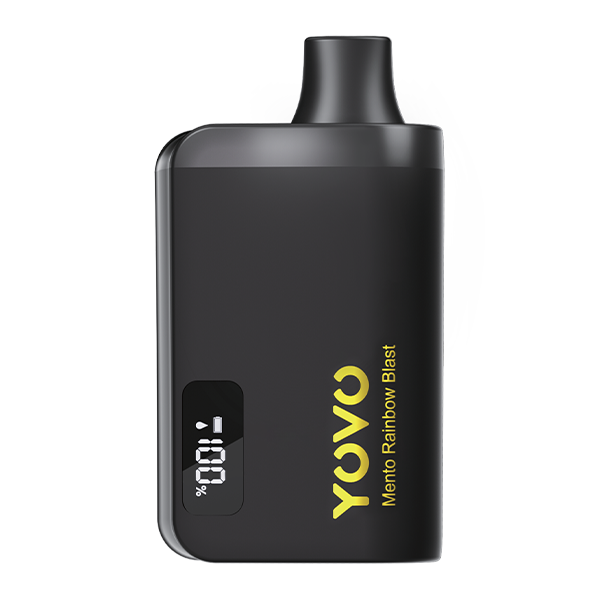 Mento Rainbow Blast YOVO JB8000 Black Golden Edition Best Sales Price - Disposables