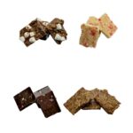 Microdot Mushroom Squares 15ct