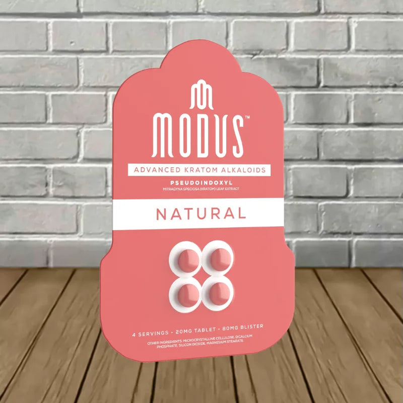 Modus Advanced Kratom Alkaloids Pseudoindoxyl Extract Tablets 4ct