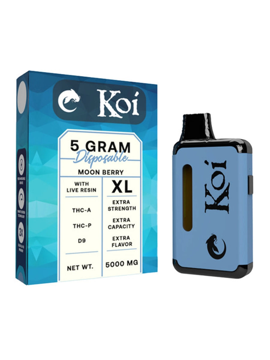 Moon Berry Koi THCA + THCP + D9 Disposable 5G Best Sales Price - Vape Pens