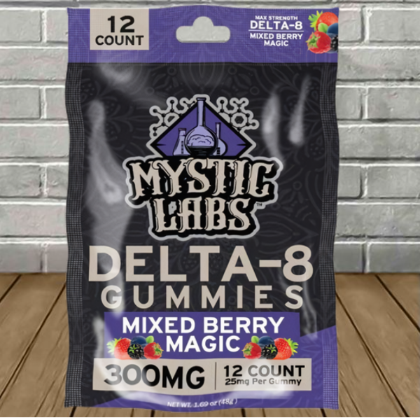 Mystic Labs Delta 8 THC Gummies 300mg