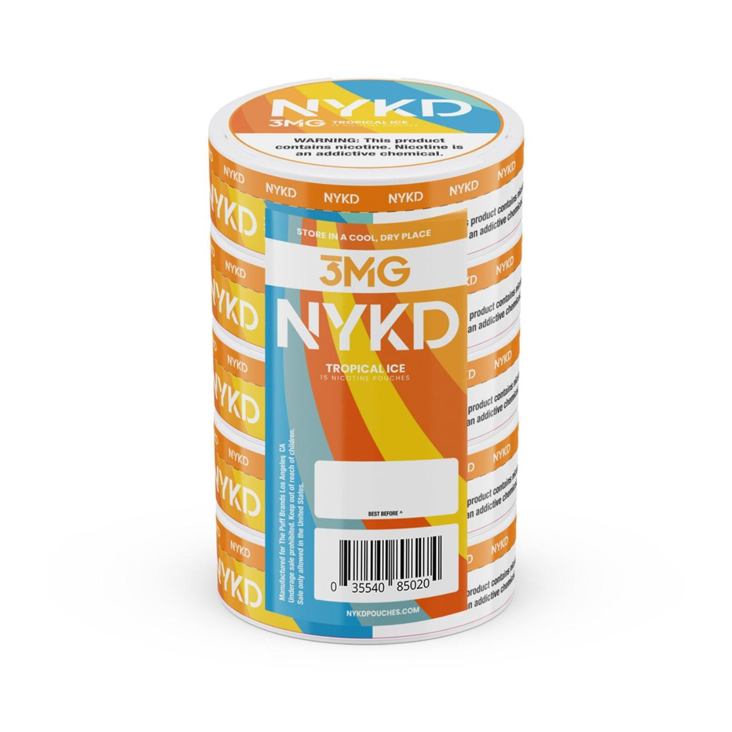 NYKD Nicotine Pouches (Pack of 5)