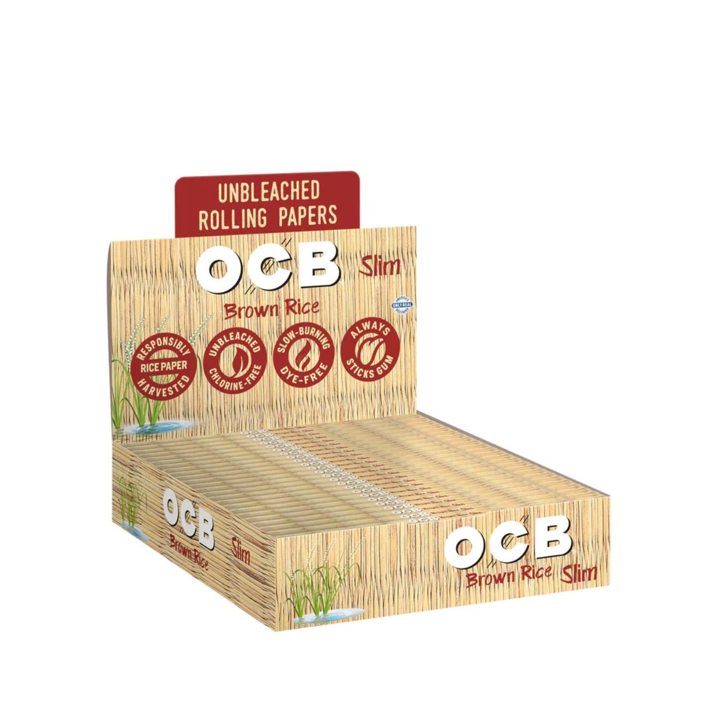 OCB Rolling Papers - King Size Slim (Pack of 24)