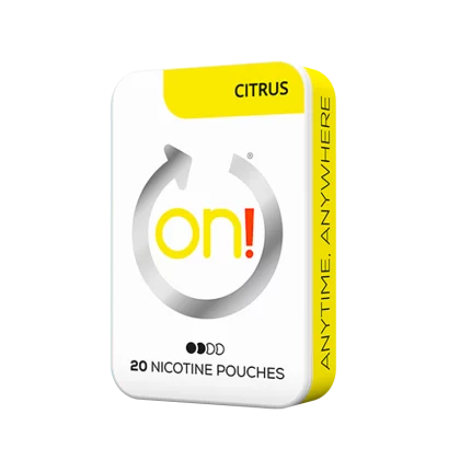 On! Citrus 3 mg Dry Mini All White Best Sales Price - Pouches