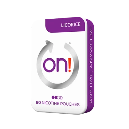 On! Licorice 3 mg Mini All White Best Sales Price - Pouches