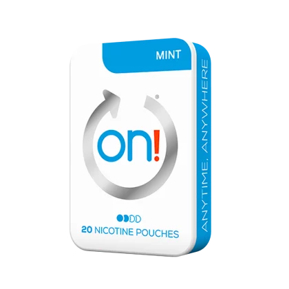 On! Mint 3 mg Mini All white Best Sales Price - Pouches