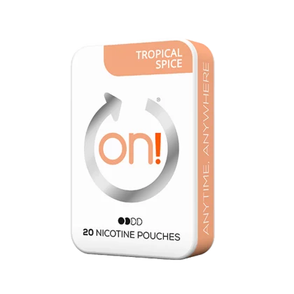 On! Tropical Spice 3mg Mini all white Best Sales Price - Pouches