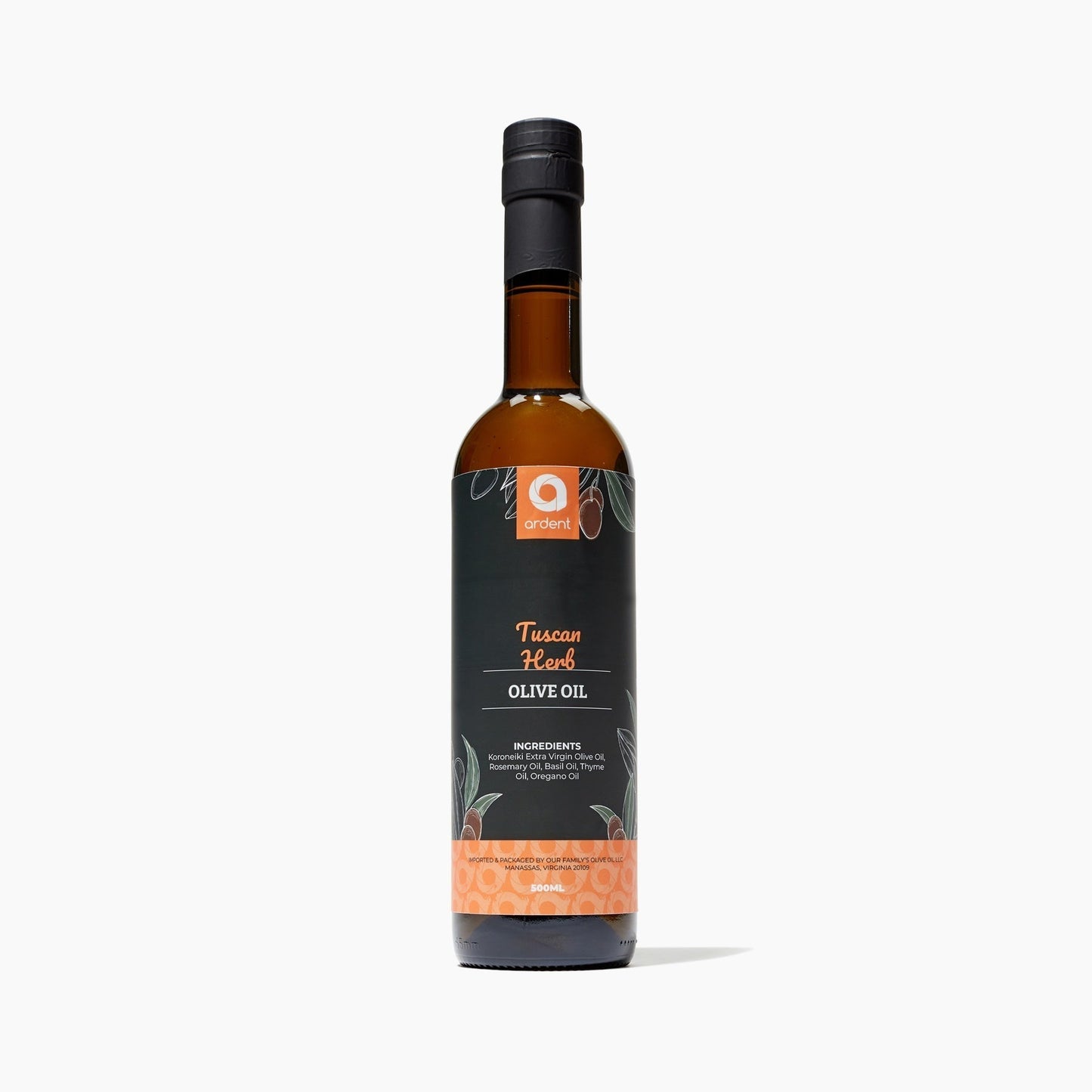 Ardent Award-Winning Extra Virgin Olive Oil (500ml) Best Sales Price - Tincture Oil