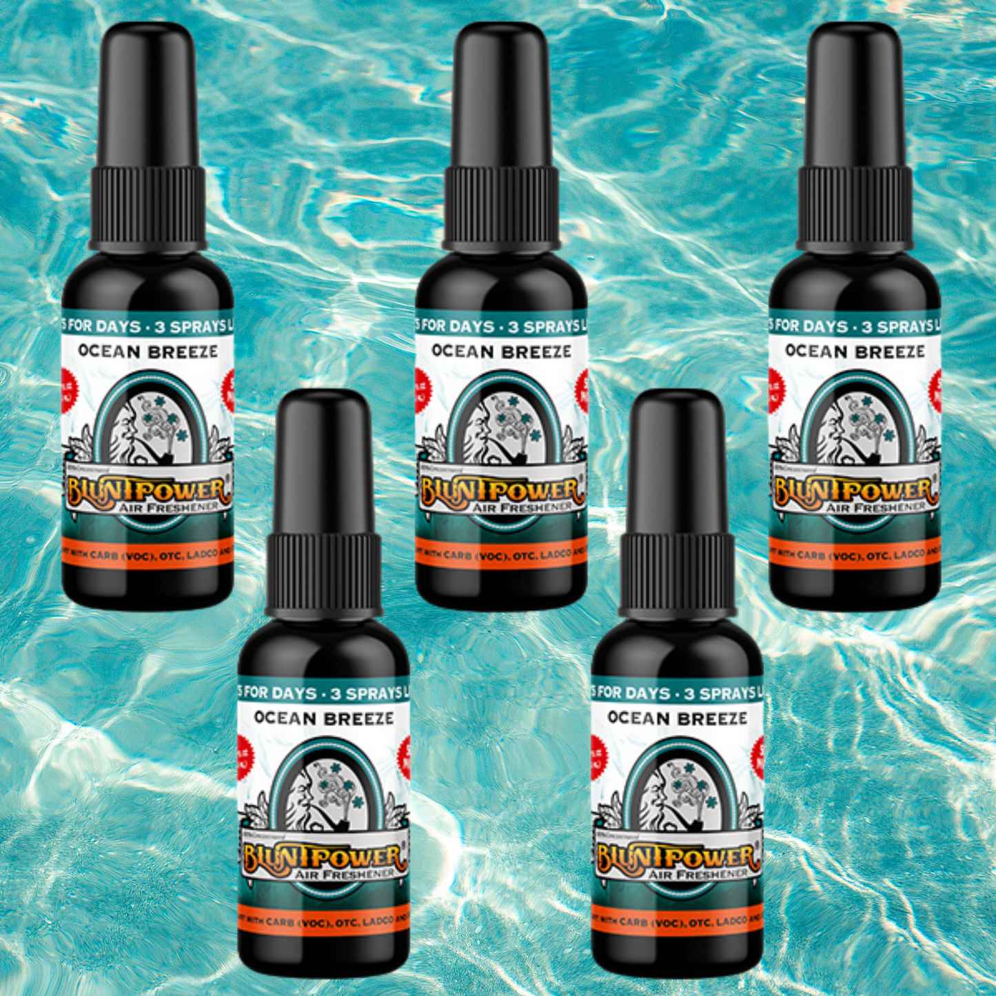 Ocean Breeze Spray Air Freshener Spray Best Sales Price - Smoke Odor Eliminators