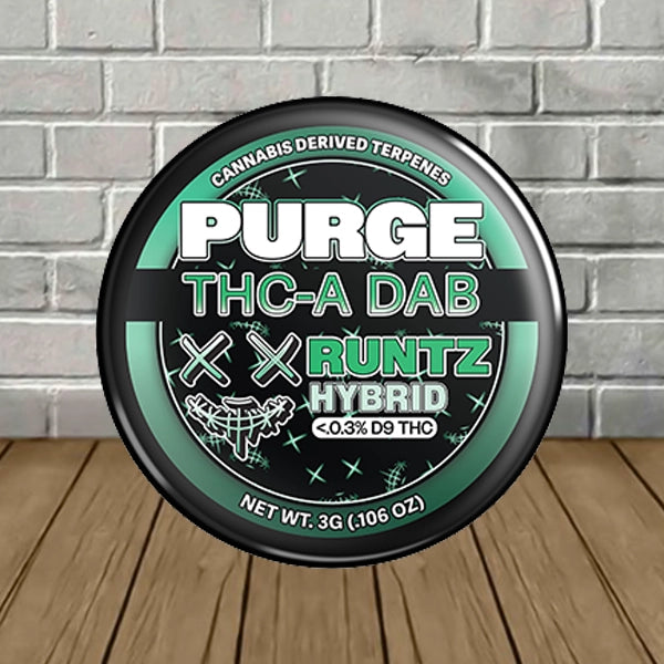 Purge Cannabis Derived Terpene THCa Dab 3g