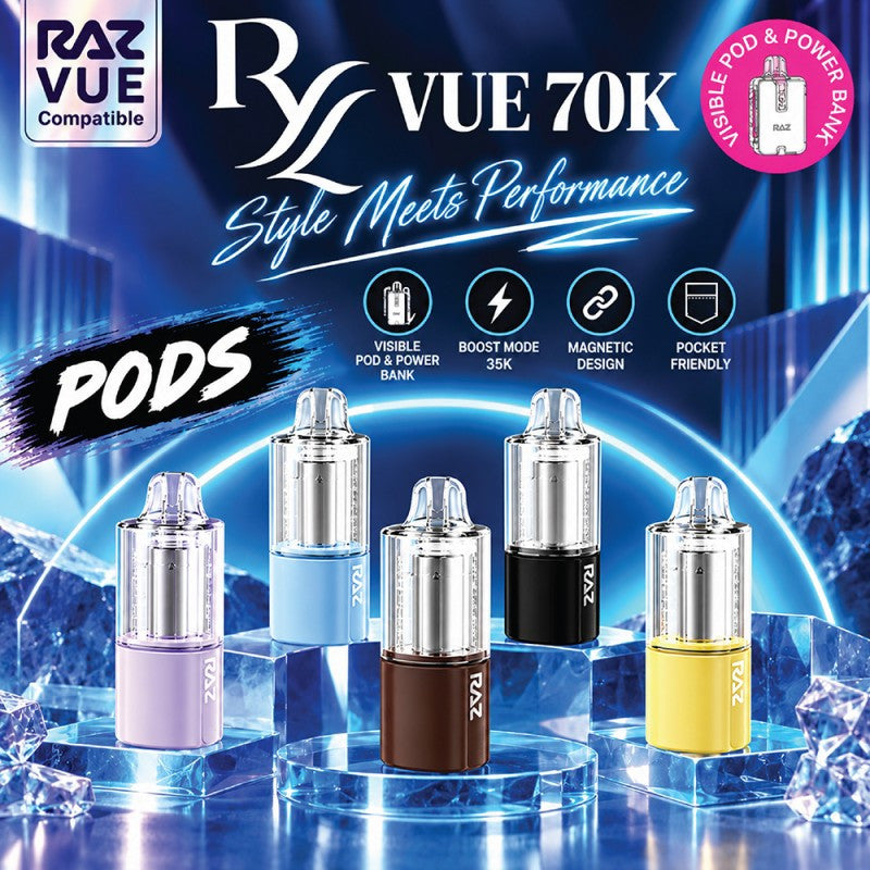 RAZ x RYL VUE 70K POD Best Sales Price - Disposables