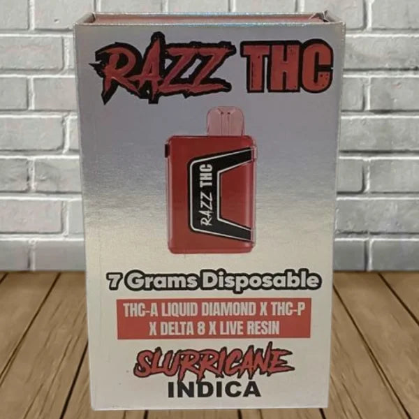 Razz THC Live Resin THCa Liquid Diamond Blend Disposable 7g