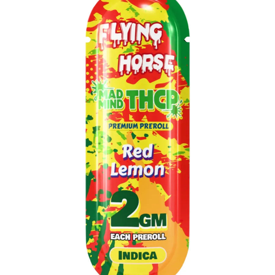 Red Lemon Flying Horse Mad Mind THCP Premiumm Pre-Roll 2GM