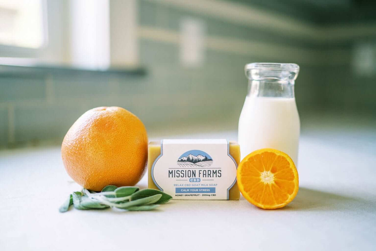 Mission Farms Relax CBD Goat Milk Soap Best Sales Price - Beauty