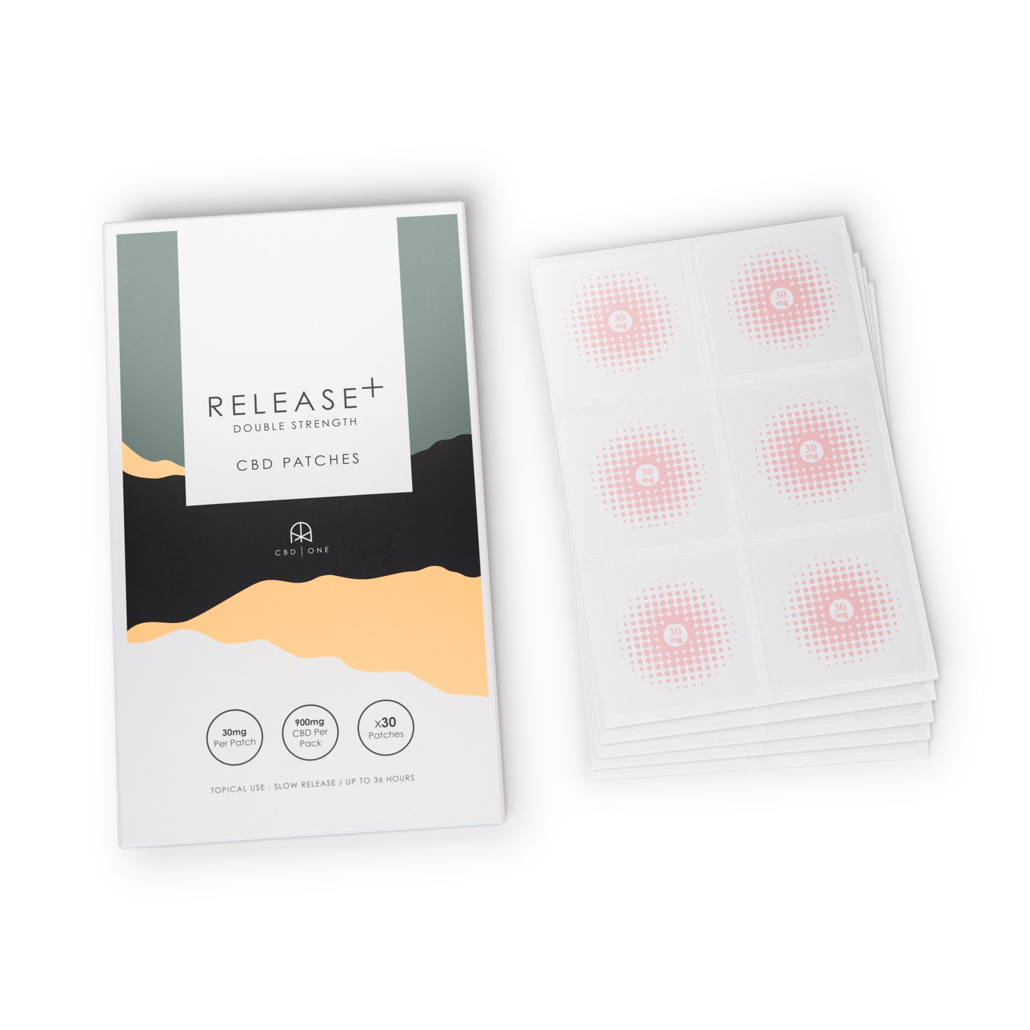 CBD One 30mg High Strength CBD Patches Best Sales Price - Topicals