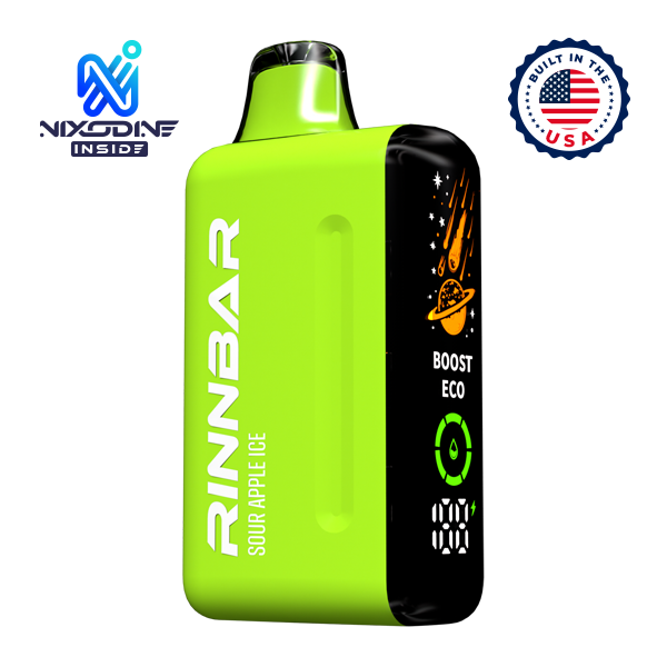 Sour Apple Ice RINNBAR 50000 Nixodine