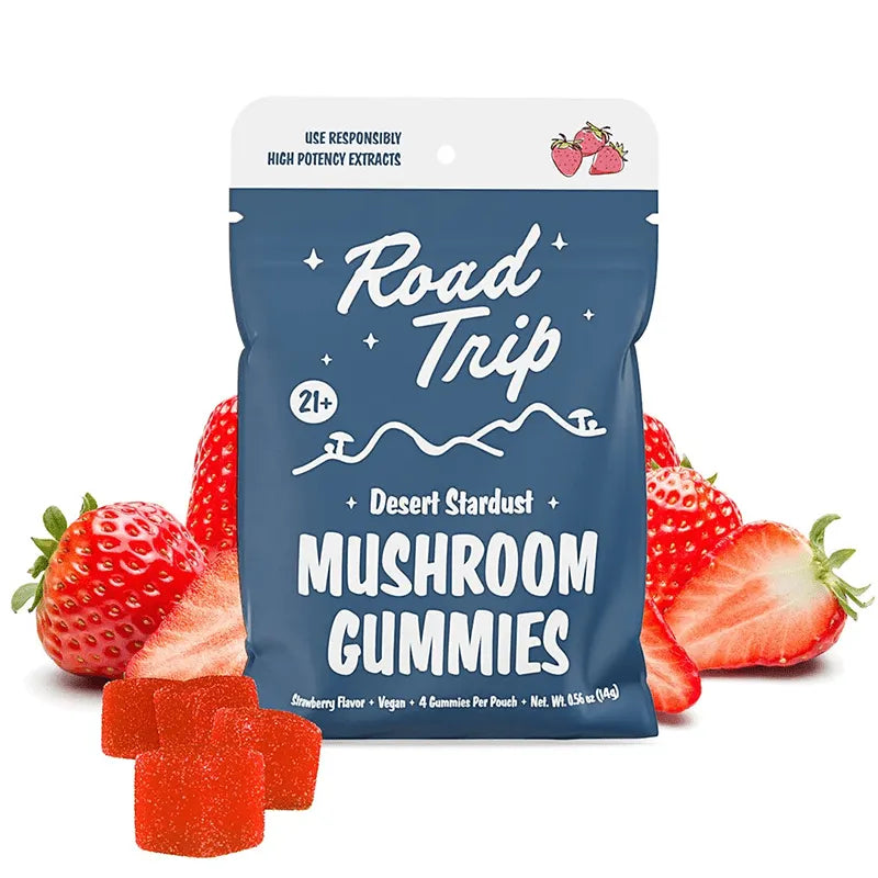 Desert Stardust Magic Mushroom Gummies – Strawberry – Road Trip